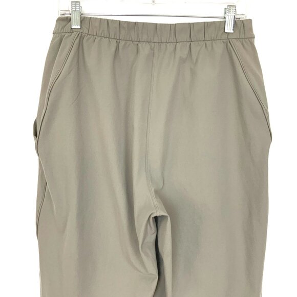 Lululemon Essential High-Rise Trouser Carbon Dust Tan Sz 10 - Picture 6 of 16